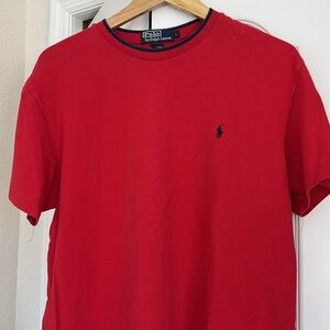 Ralph Lauren Red Polo Tee Shirt
